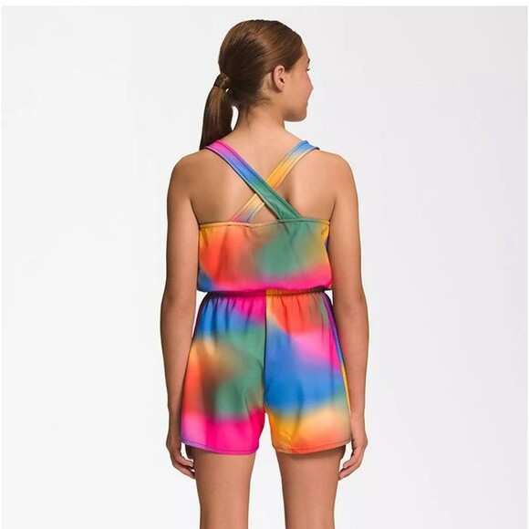 NWT The North Face Girls’ Amphibious Romper Multicolor - Picture 9 of 16